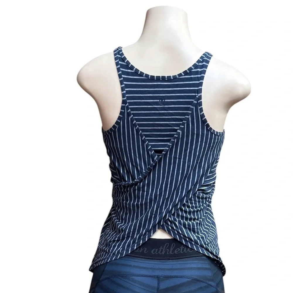 Lululemon Athletica . Asymmetrical Blue Tank Top